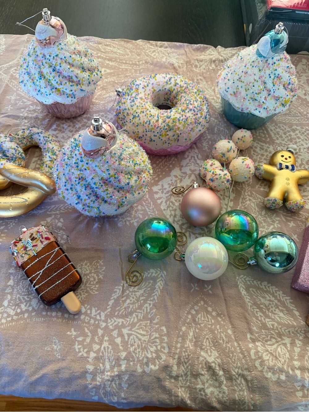 Cupcake Icecream Sweets Ornaments